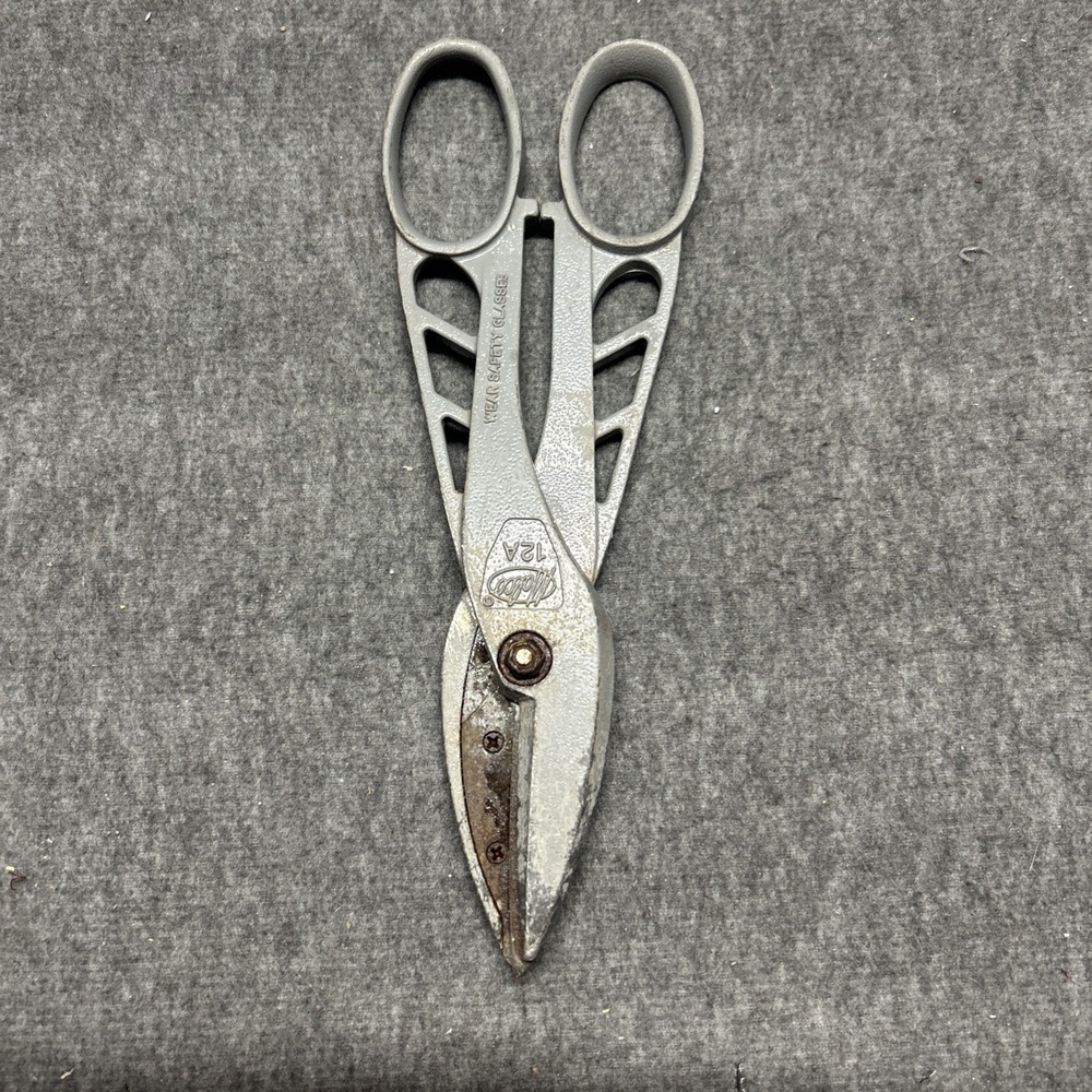 Malco 12A USA 12 in. Straight Cut Aluminum Snip‎ Shears Metal Work Siding Cutter